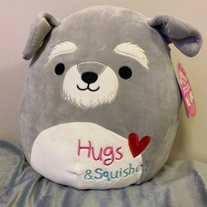 12” Shaun the Dog Squishmallow Valentine’s 2021